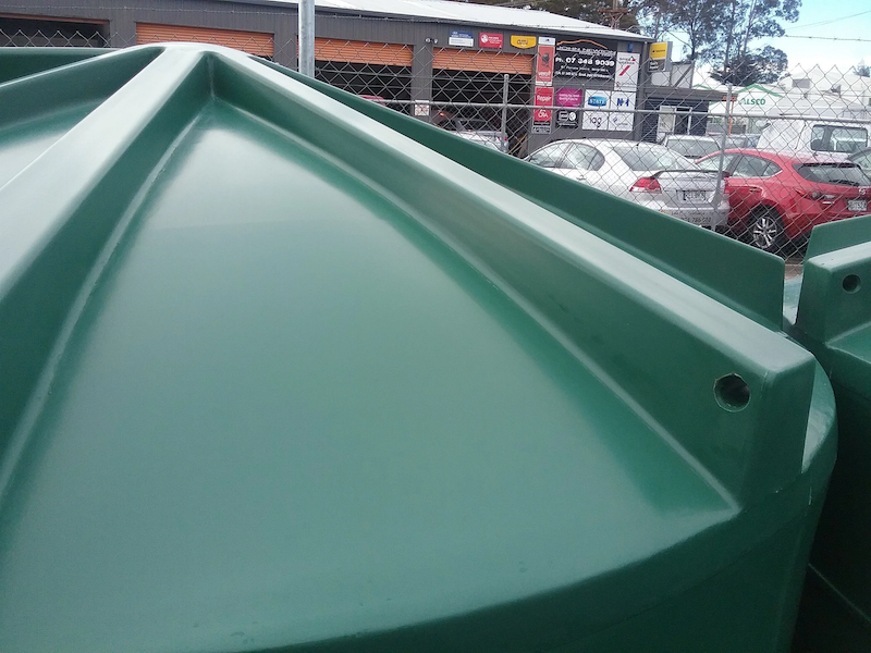 3500 Litre Plastic Water Storage Tank Riged Top