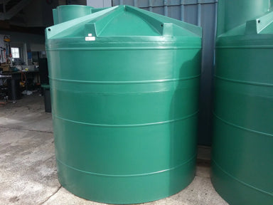 5000 Litre Plastic Water Storage Front