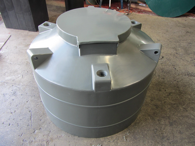 500 Litre Plastic Water Storage Tank Top Front