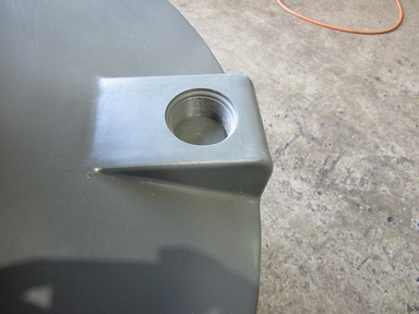 500 Litre Plastic Water Storage Tank Threadded Hole