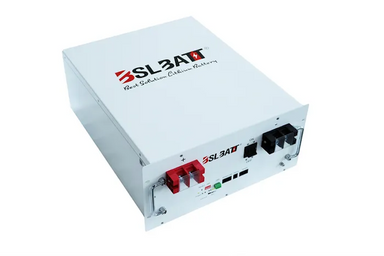 BSL 48V energy Storage Batteries Rack Mount front left bottom view