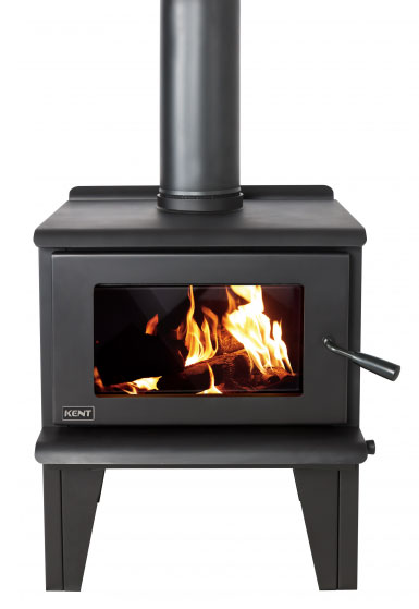 Kent Benmore Freestanding Wood Fire 14KW Front