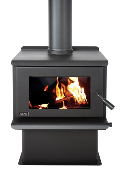 Kent Cardrona Freestanding Wood Fire 14KW Front