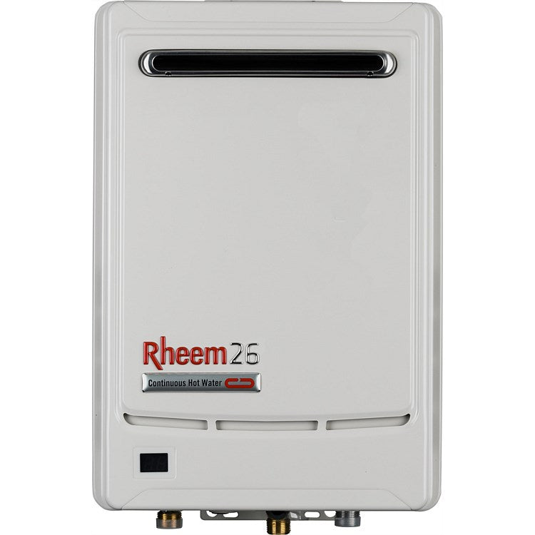 Rheem Gas 26L LPG Continuous Flow Water Heater Front