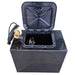 75L Pump Chamber with open inspection hatch and pre-installed stainless steel vortex pump