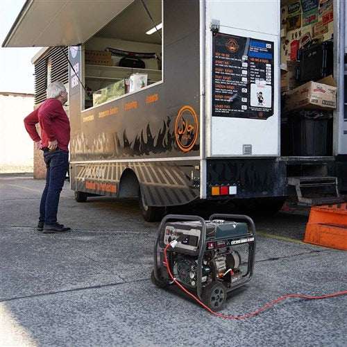 Welling & Crossley Portable 3.75 kVA Generator with E-Start Insitu