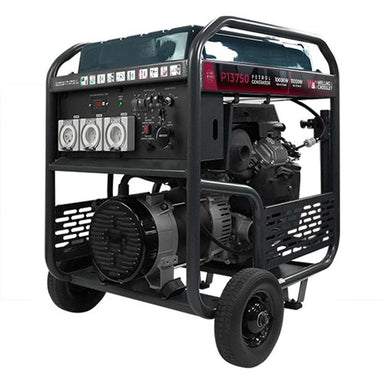 Welling & Crossley WC-P13750 13.75 kVA (11,000W) Open Frame AVR Petrol Generator with E-Start Front Right