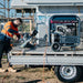 Welling & Crossley WC-P13750RCD 13.75 kVA (11,000W) Open Frame AVR Petrol Generator E-Start & RCD Insitu