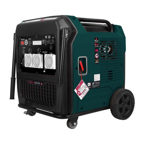Welling & Crossley WC-P9000Si  9,000W Smart Silent Inverter Petrol Generator with E-Start Front Right