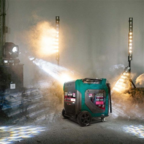 Welling & Crossley WC-P9000Si  9,000W Smart Silent Inverter Petrol Generator with E-Start Insitu