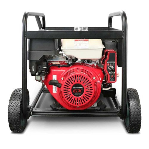 Welling & Crossley WC-P7750H 7.75kVA (6000W) Open Frame AVRGenerator with Honda Engine Front with Pull Start