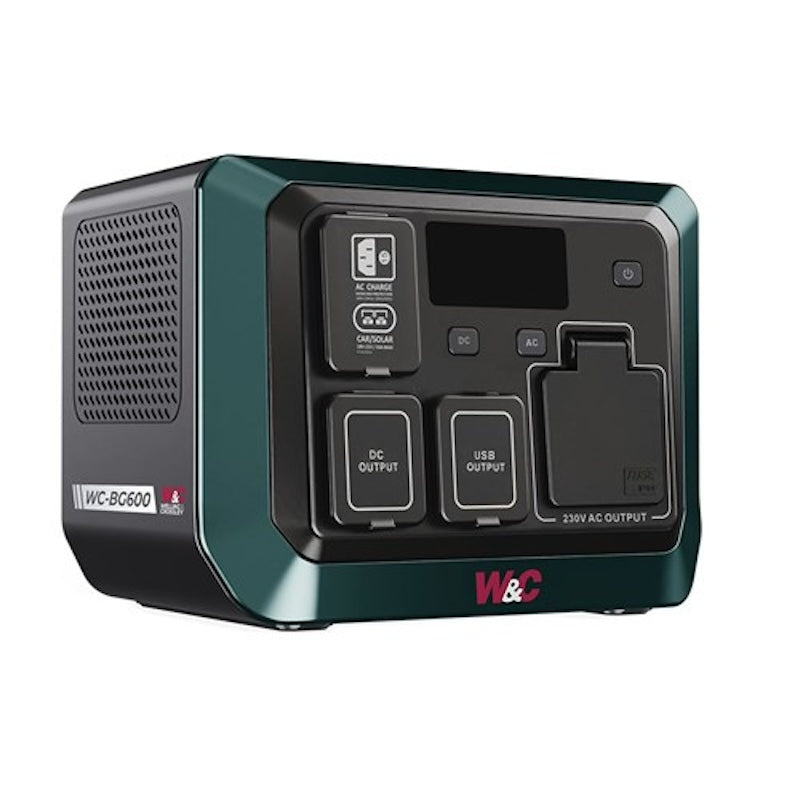 Welling & Crossley WC-BG600  Battery Generator Portable Power Station Front Left