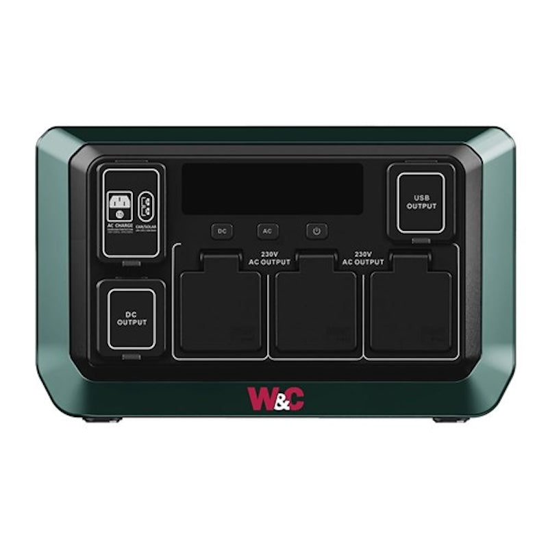 Welling & Crossley BG1200 Battery Generator Portable Power Station Front