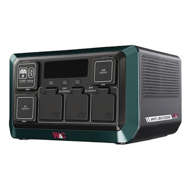 Welling & Crossley BG1200 Battery Generator Portable Power Station Front Right