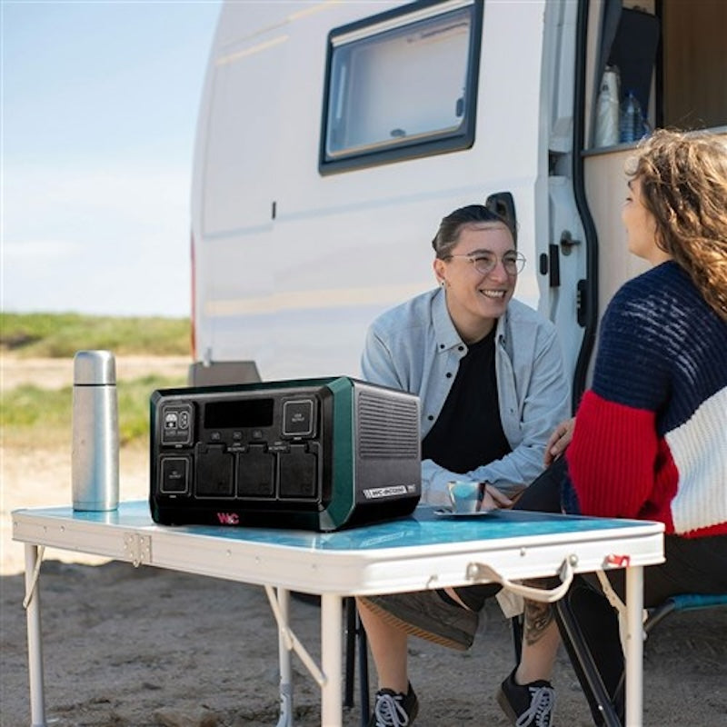 Welling & Crossley BG1200 Battery Generator Portable Power Station Insitu Caravan