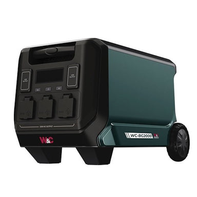 Welling & Crossley BG2000 Battery Generator Portable Power Station Front Right