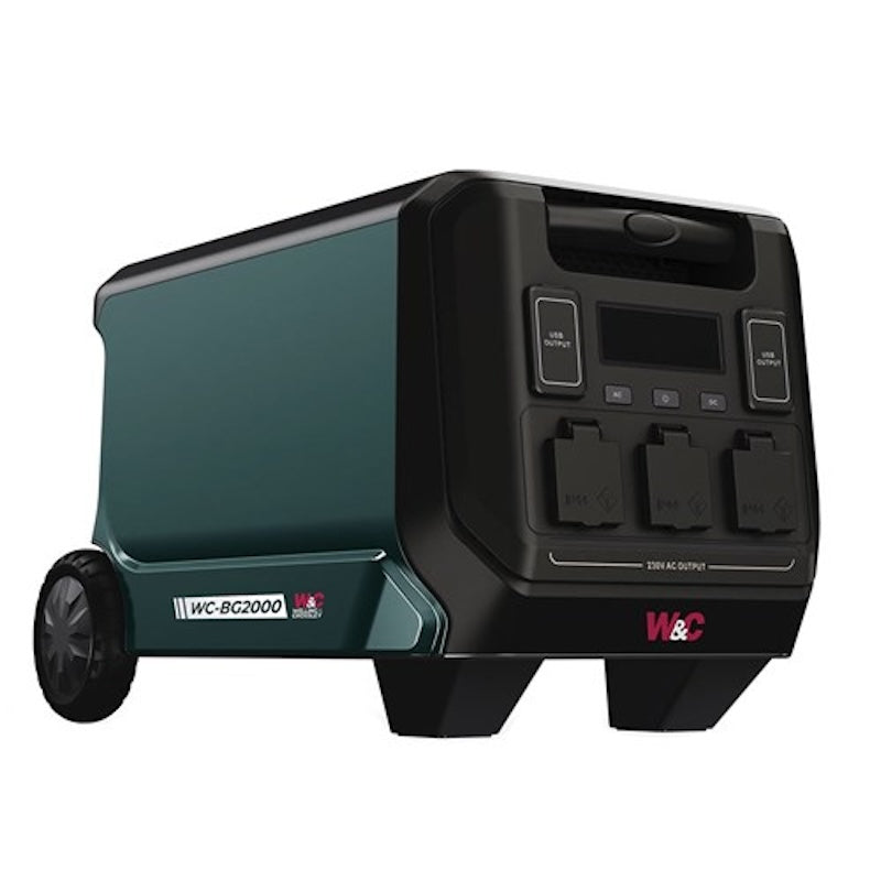 Welling & Crossley BG2000 Battery Generator Portable Power Station Front Left