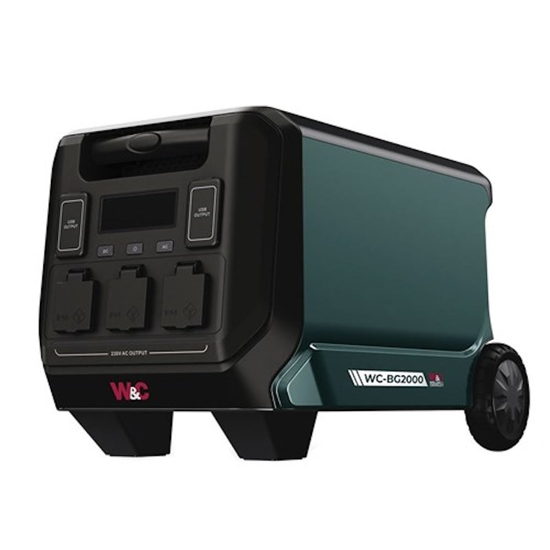 Welling & Crossley BG2000 Battery Generator Portable Power Station Front Right