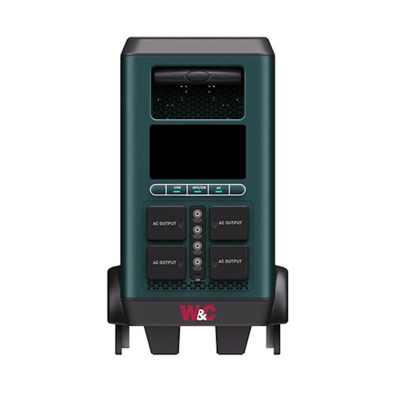 W&C BG3600 BATTERY GENERATOR PORTABLE POWER STATION 3600W Front