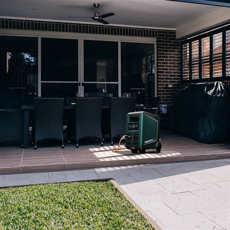 W&C BG3600 BATTERY GENERATOR PORTABLE POWER STATION 3600W Insitu  Garden