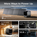 EcoFlow WAVE 3 charging via AC and solar power options for off-grid use
