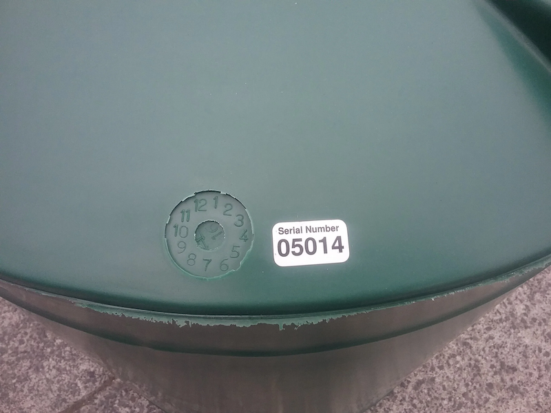 Kiwi Tanks 300 Litre Plastic Water Storage Tank Seriel Number