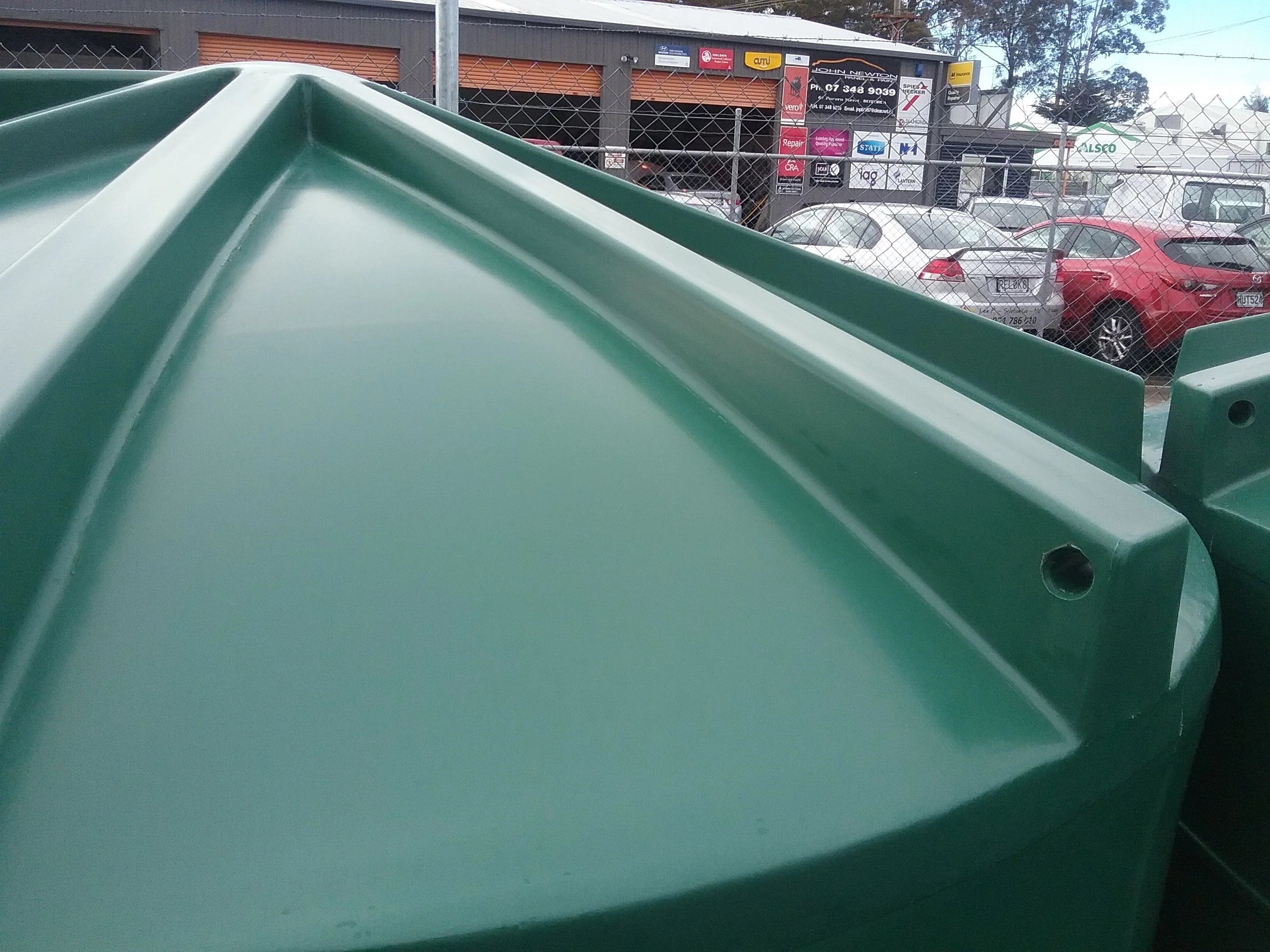 5000 Litre Plastic Water Storage Ridged Top