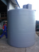 10500 Litre Plastic Water Storage Tank Grey
