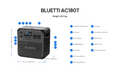 BLUETTI AC180T Portable Power Station | 1,800W 1,433.6Wh Dimensions