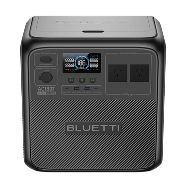 BLUETTI AC180T Portable Power Station | 1,800W 1,433.6Wh Front Top