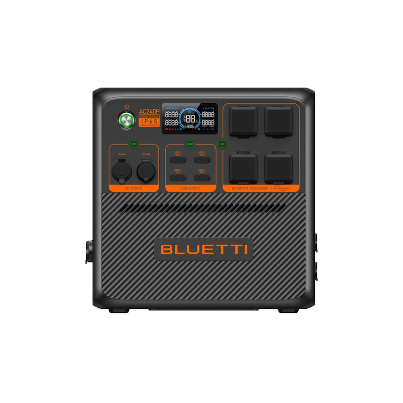 BLUETTI AC240P Portable Power Station | 2,400W 1,843Wh Front