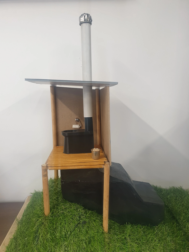 Bio-Loo Commercial - Compost Toilet System Scale Model