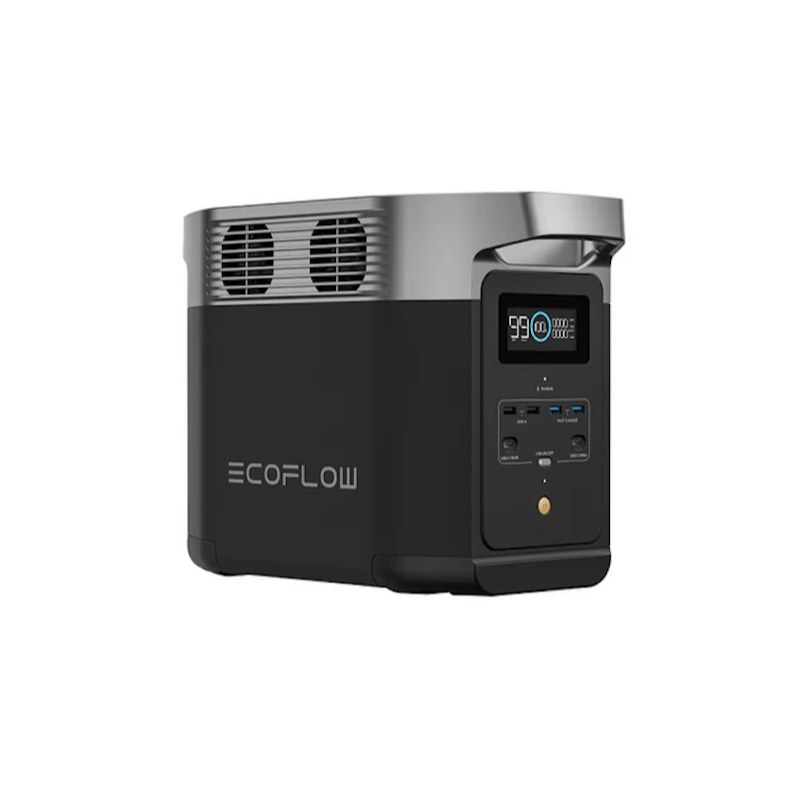 EcoFlow DELTA 2 Portable Power Station | 1800W | 1024Wh Front Left