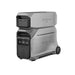EcoFlow DELTA Pro 3 portable power station with extra battery stacked for expanded off-grid and EV backup power