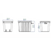 WaterMate Large Greywater Recycling Unit dimensions and installation measurements