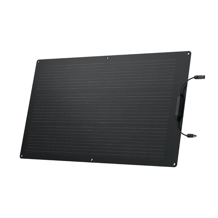ECOFLOW 100W FLEXIBLE SOLAR PANEL IP68 Front Right