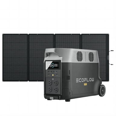 EcoFlow Delta Pro + 400W Solar Panel (Bundle) 