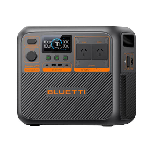 BLUETTI Premium 200 V2 Portable Power Station | 2700W 2073.6Wh Front Right