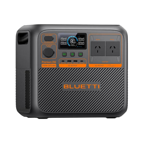 BLUETTI Premium 200 V2 Portable Power Station | 2700W 2073.6Wh Front Left
