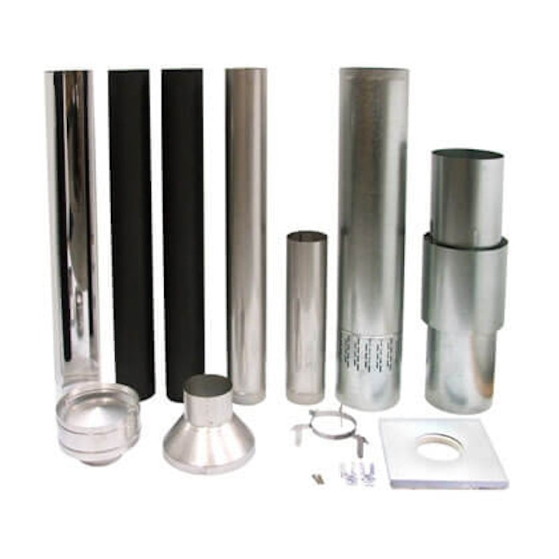 Kent Energy Saver Flue Kit Including Reflector For Freestanding Fires ...