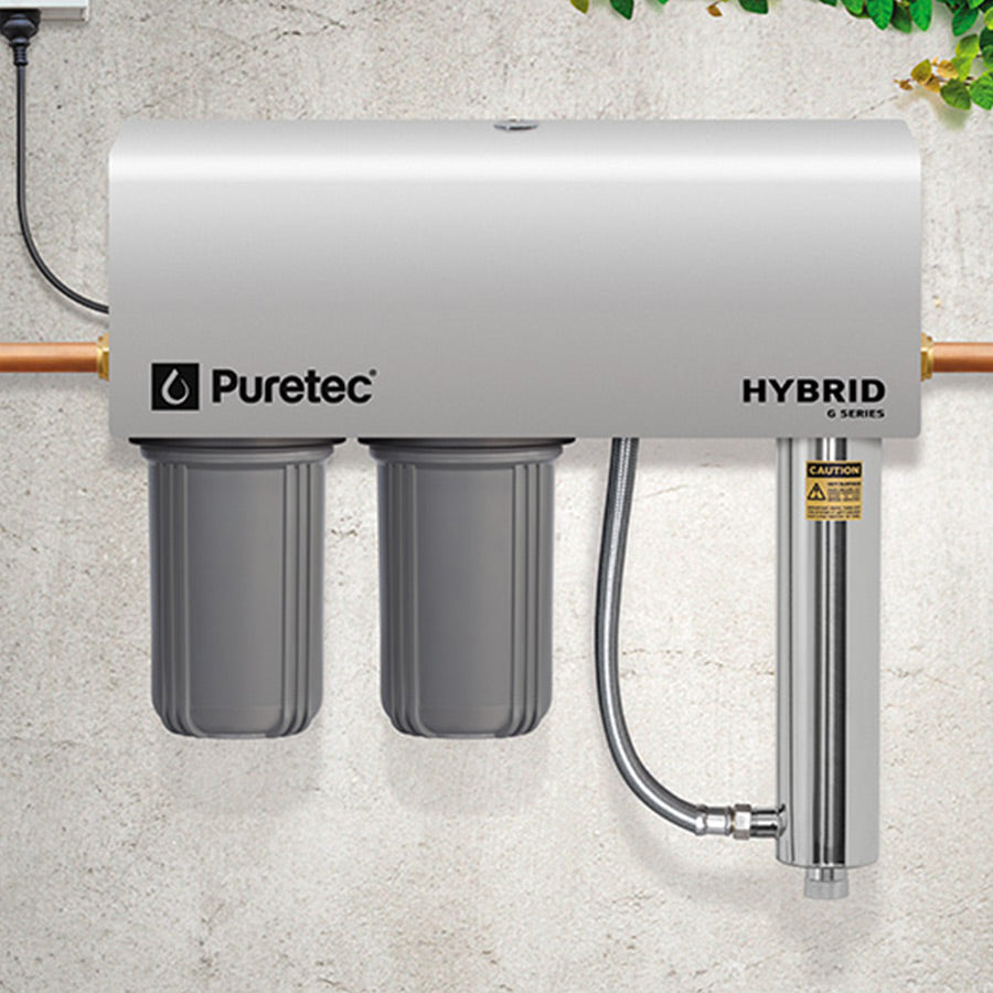 Puretec Hybrid G8 whole house UV water filtration system