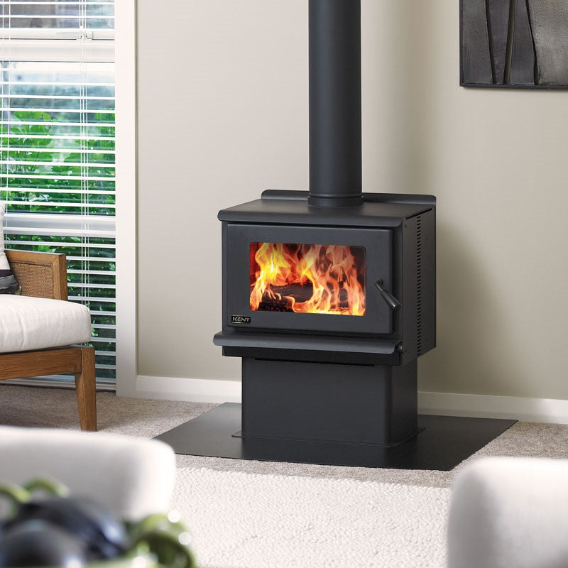 Kent Cardrona Freestanding Wood Fire 14KW In-situ