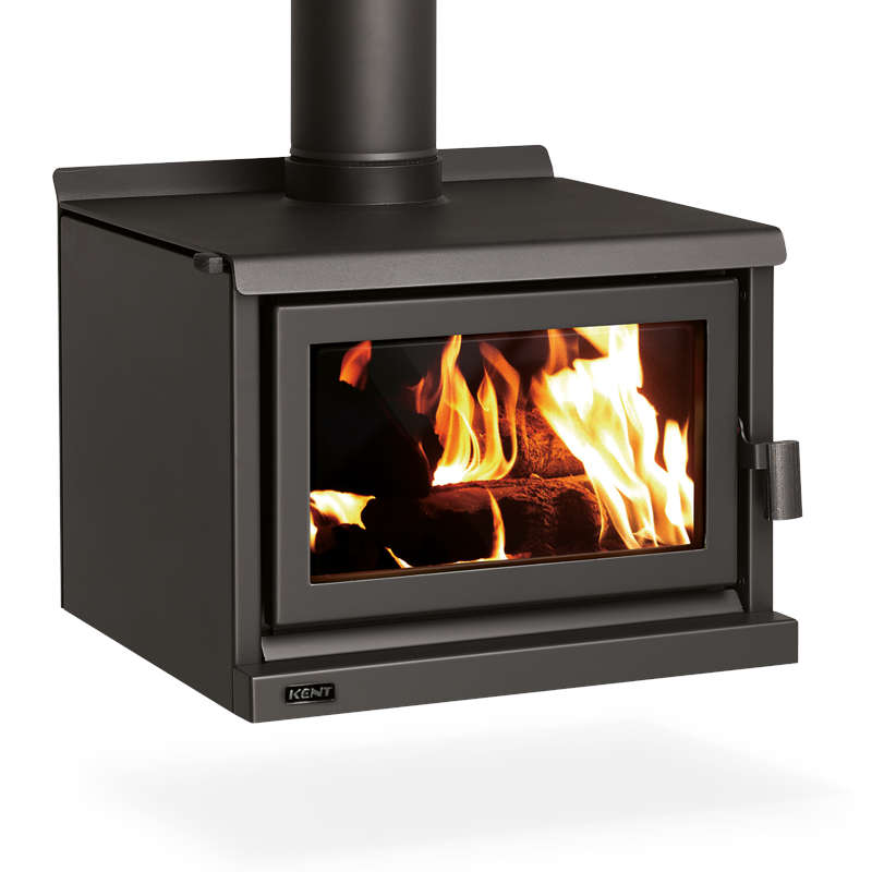 Kent Forbes Bench Top Wood Fire 18KW Front Left