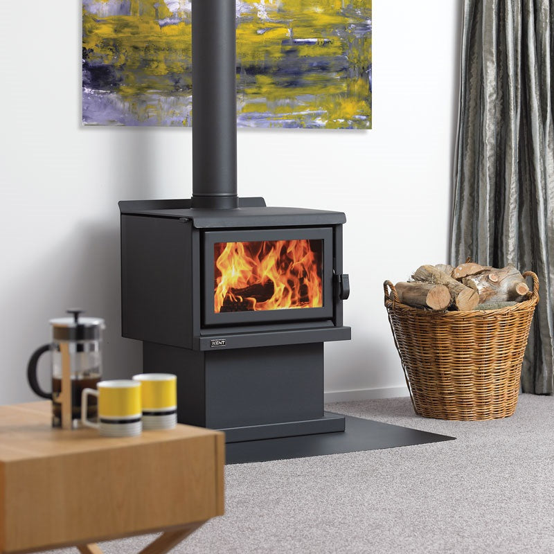 Kent Haast Freestanding Wood Fire 18KW In-Situ