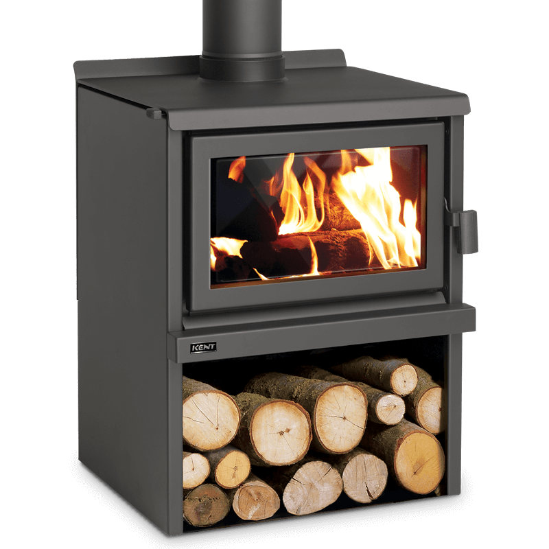 Kent Murchison Freestanding Wood Fire 18KW Front Left