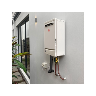 Rheem Continuous Hot Water Heater in situ