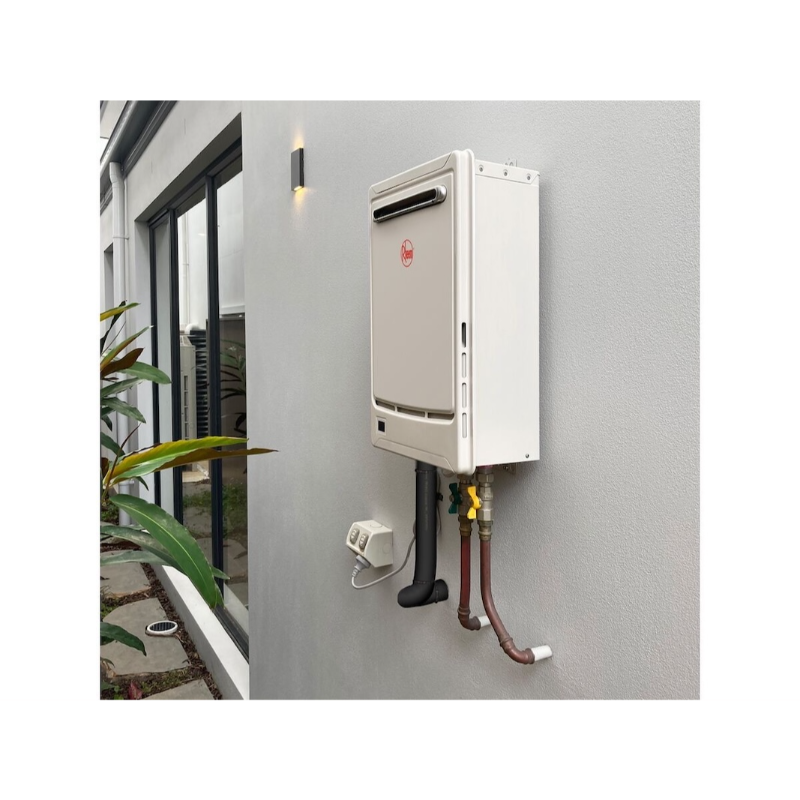 Rheem Continuous Hot Water Heater in situ