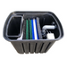 WaterMate Large Greywater Recycling Unit with lid removed showing multi-stage filter cartridges and pump assembly