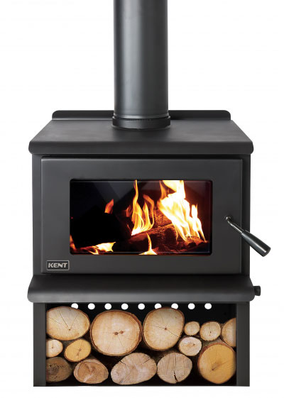 Kent Oxford Freestanding Wood Fire 14KW Front