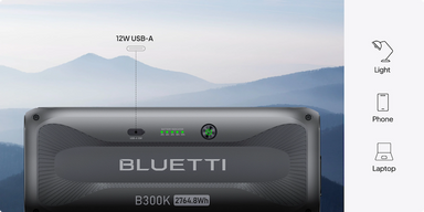 B300K Expansion Battery | 2,764.8Wh Control Panel